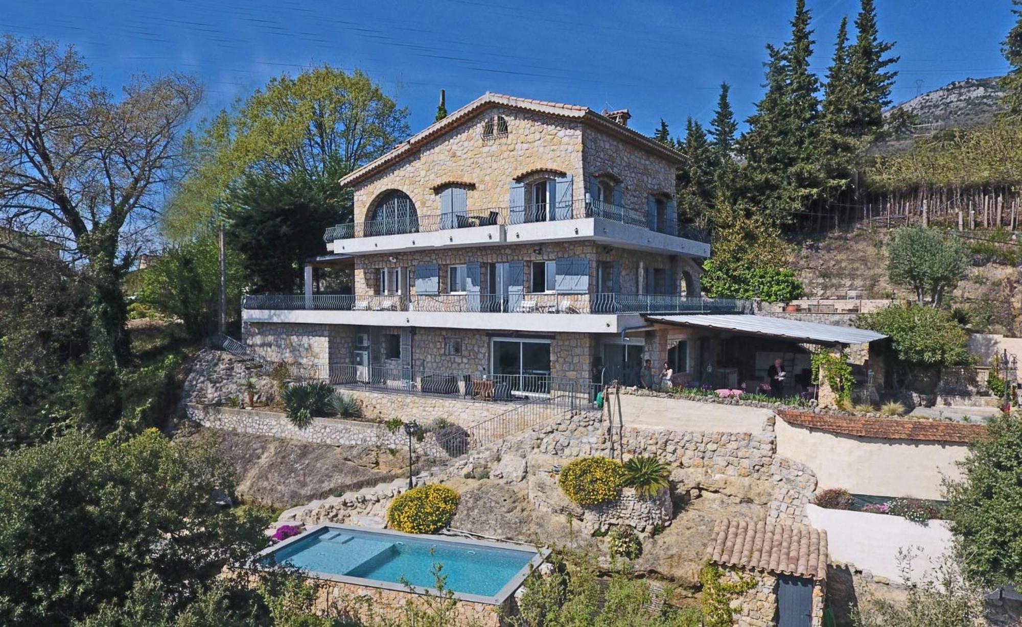 Bed and Breakfast Au Pied Des Baous Ванс Екстер'єр фото