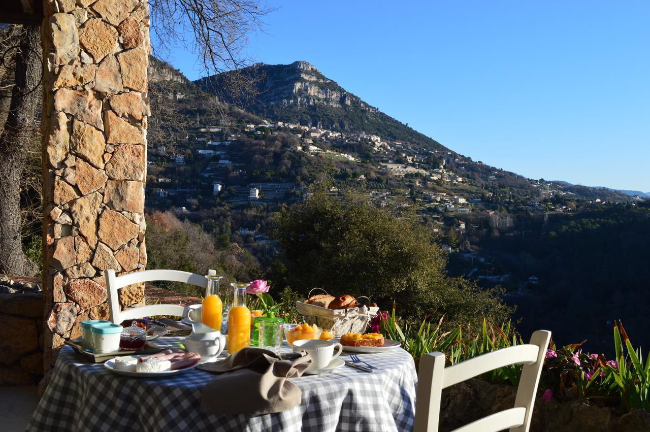 Bed and Breakfast Au Pied Des Baous Ванс Екстер'єр фото